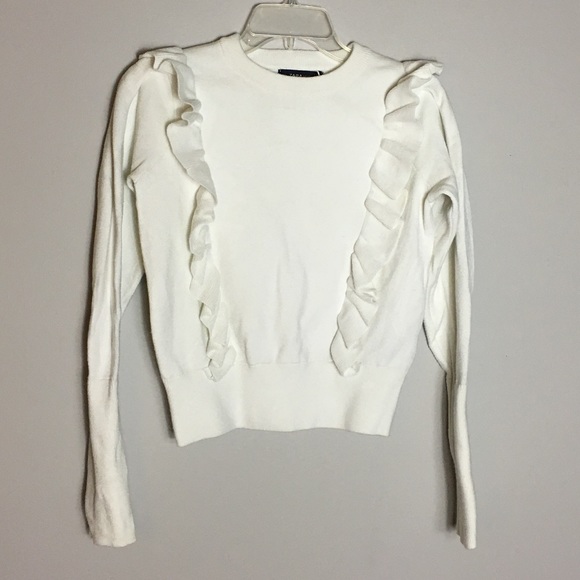 Zara | Sweaters | Zara White Knit 